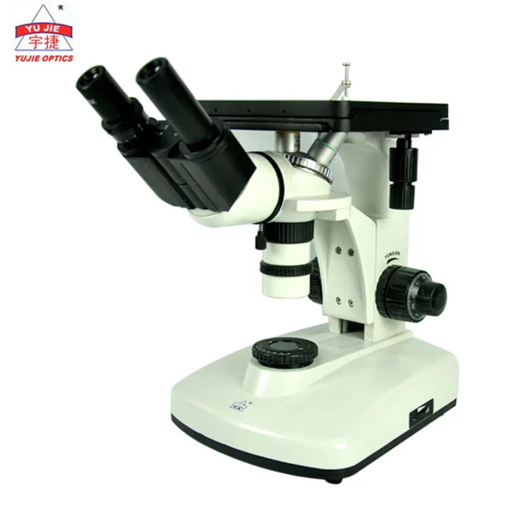 YJ-2006 0.002mm Precision 6V 20W Lamp Metallurgical Biological Binocular Microscope