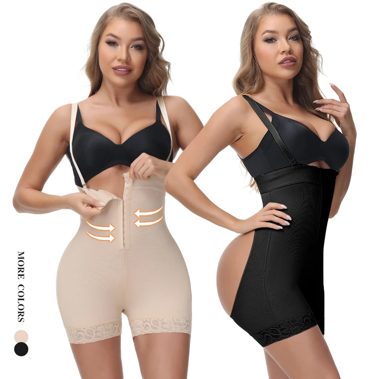 Wholesale Women Tummy Control Butt Lifter Hip Full Body Shaper Thigh Slimmer Shorts Waist Trainer Slimming Underwear