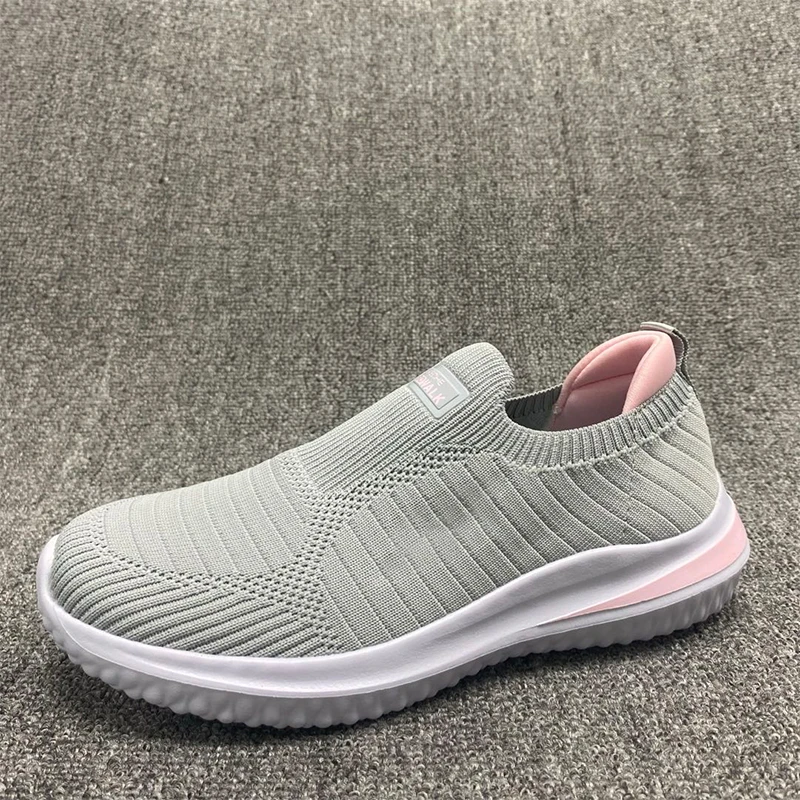 Mammon Wholesale Fashion Outdoor Sports Sneakers Casual Running Shoes Ladies Fly Knitted Shoes