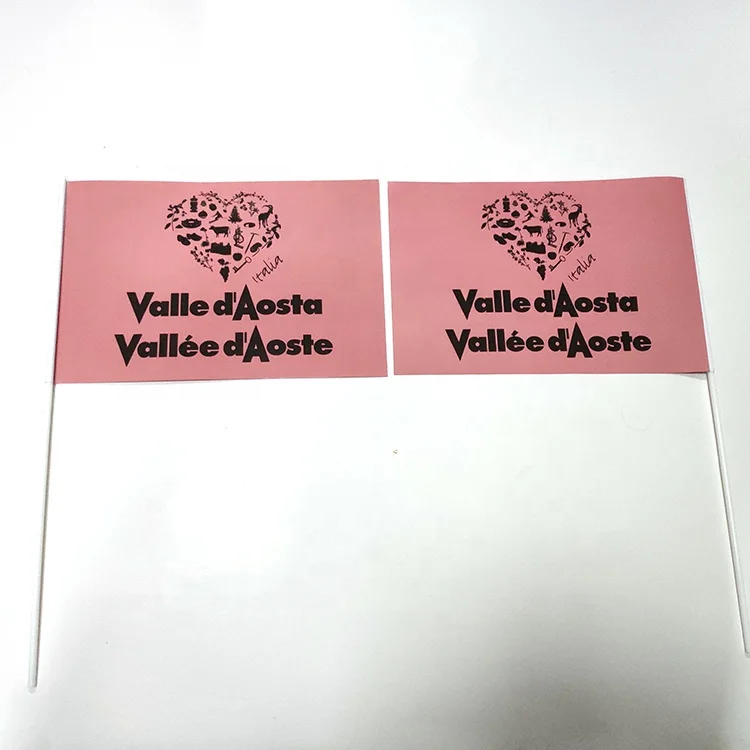 Custom Plastic Hand Stick Flag