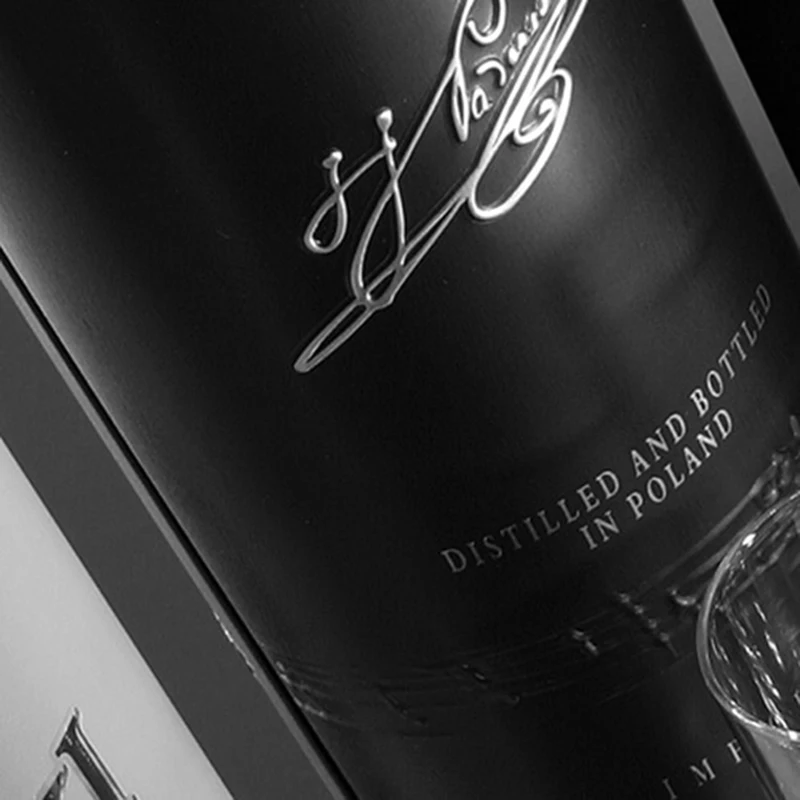 Premium Paderewski vodka 700ml + giftbox expensive appearance glass bottles packaging