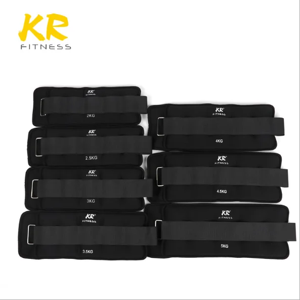 Chinese wholesale Caron durable adjustable strap ankle wrist sandbag for weight training exercise