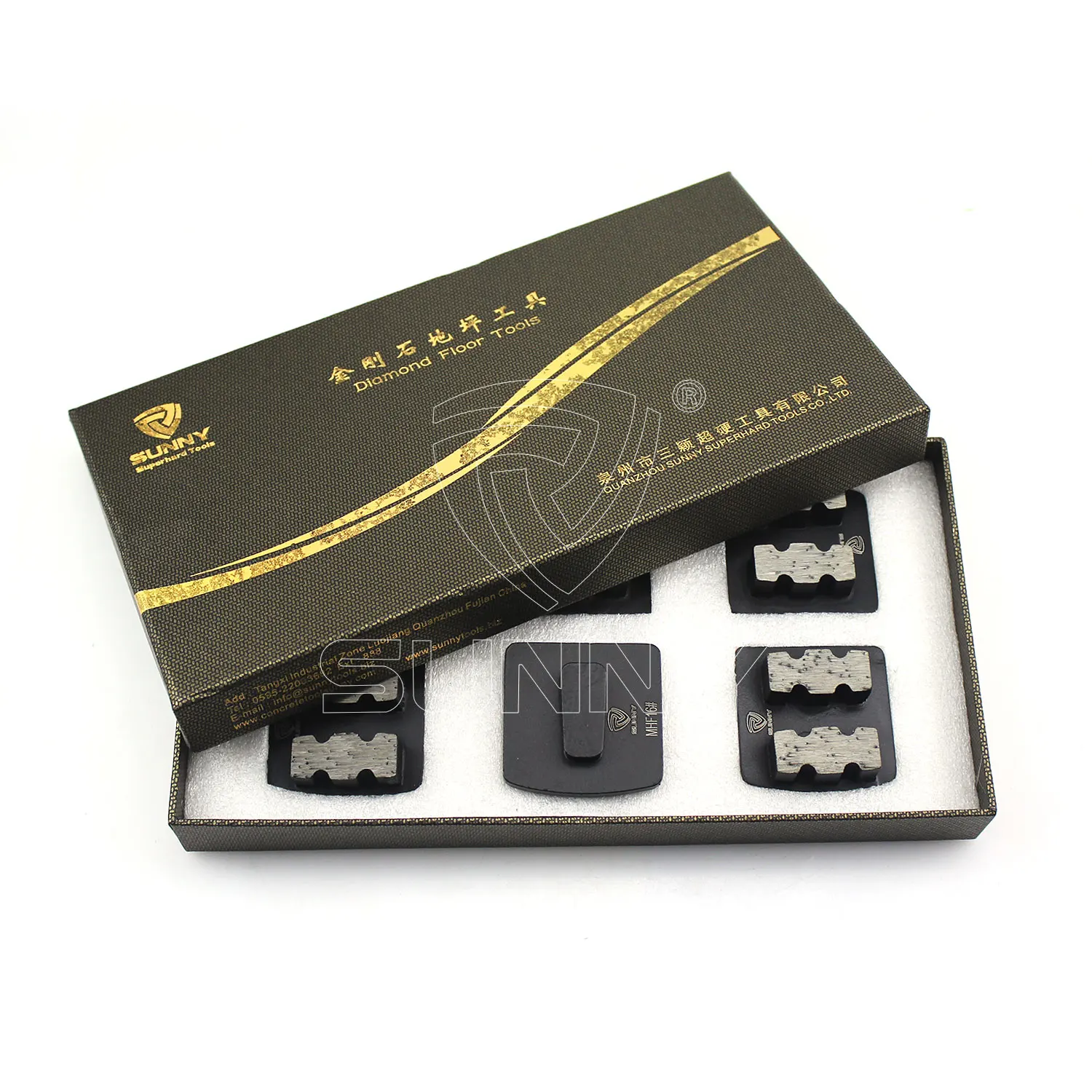 30-200# Grit Surfacing Diamond Grinding Shoes Custom Diamond Abrasive Tools For Polishing Machine