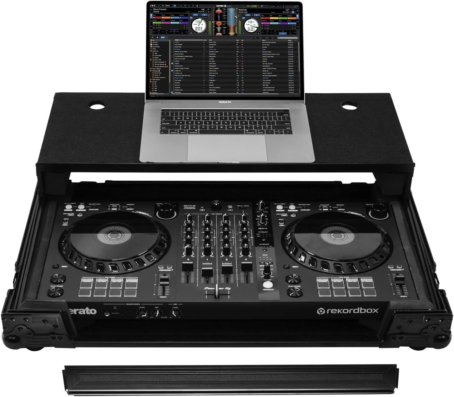 Подгонянное заводское оборудование DENON DJ Case ODM & OEM с поддержкой поворотной платформы бортовой бокс смеситель диджейский стеллаж коробка контроллера