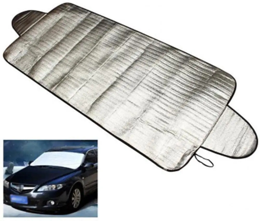 150x70cm Car Snow Ice Protector Visor Sun Shade frontt Rear Windshield Block Cover Window Windshield Auto Exterior Accessories