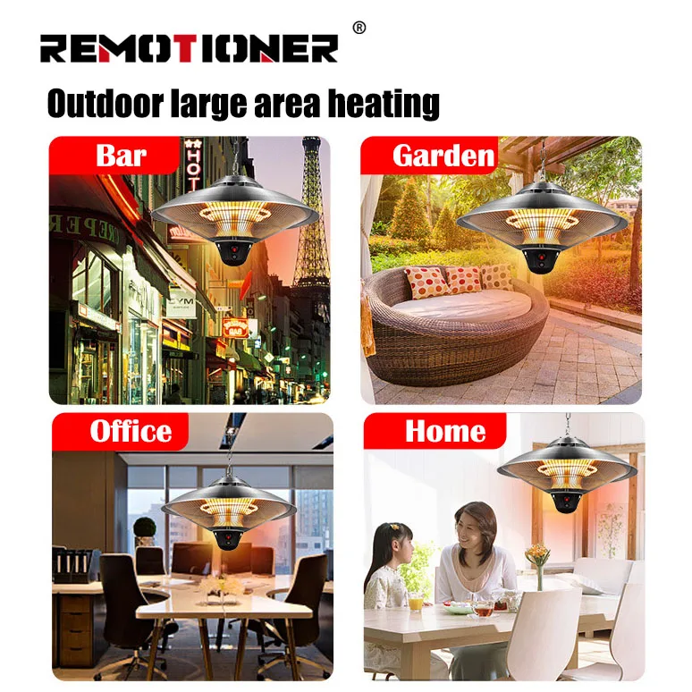 900 Вт/1200 Вт/2100 Вт подвесной потолочный галогенный домашний наружный пациентный электрический обогреватель для зимы