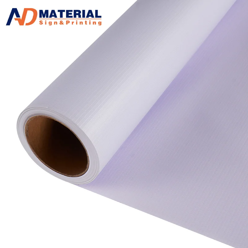 Cheap price outdoor advertisement 320gsm 300*500 18*12 cold frontlit flex banner material