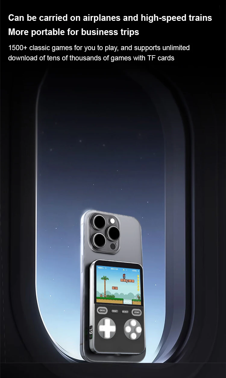 Hot Sales 15W Flash Charge Wireless Magnetic Powerbank With Game Player Display 5000 Mah 22.5W PD Fast Charging Power Bank