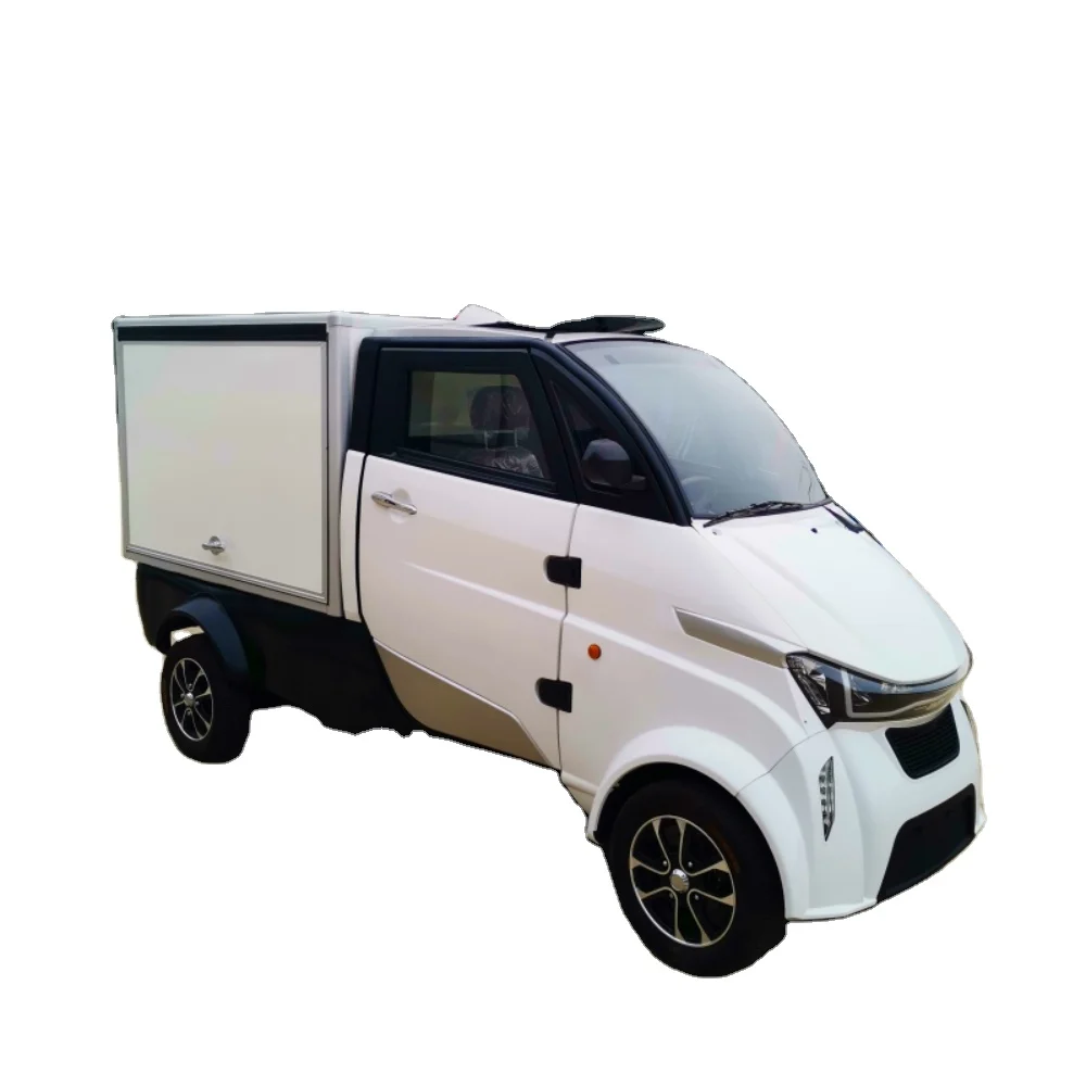EEC 5KW Motor China Mini Electric Refrigerator Van Small Electric Food Delivery Vehicle For Logistic