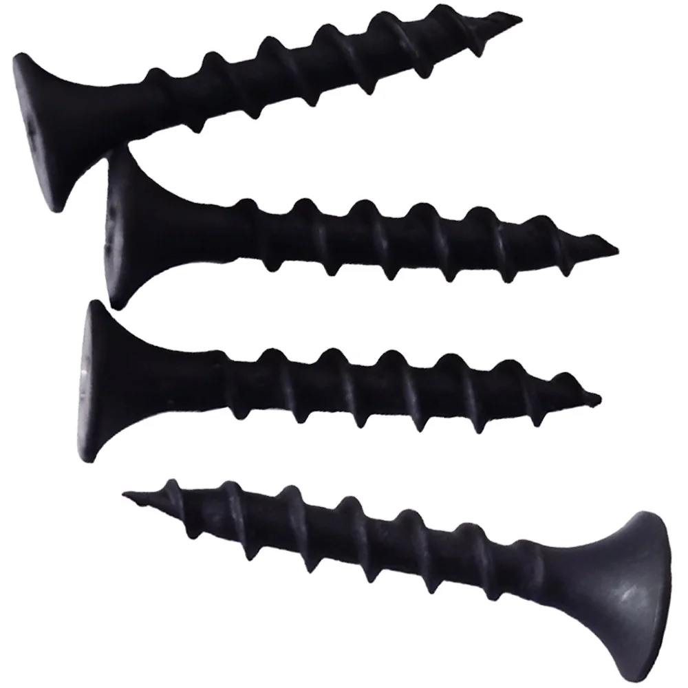 China Products Carbon Steel Hardened Bugle Head Black Phosphating Drywall Screw