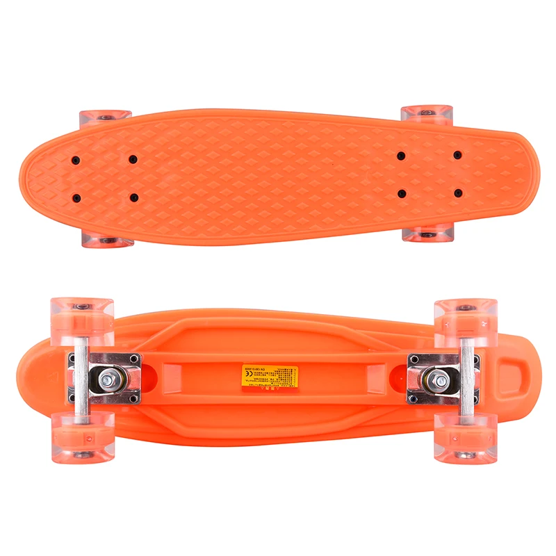 22 inch Colorful Classic Cruiser Complete Skateboard Teenager Cool Street Style Skateboard