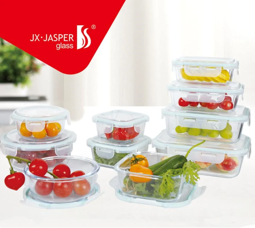CHEAP High Borosilicate Glass Food Container Storage Set