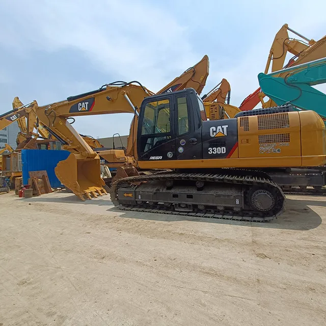 Хорошее оборудование б/у гусеничный экскаватор Cat 330D гидравлическая система Komatsu отличное состояние и стабильное распродажа