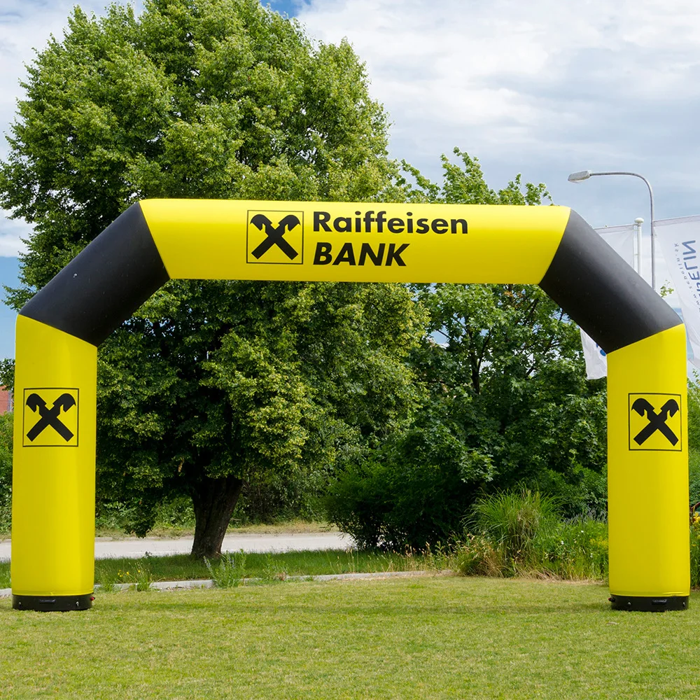 3-10m outdoor Custom Advertising Inflatable Arch Bicycle Inflatable Start line Arches Inflatable Race Arch