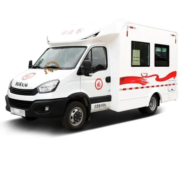 Good Service CCC Approved Emergency Negative Pressure 4X2 Isolation Cars Type B Ambulance