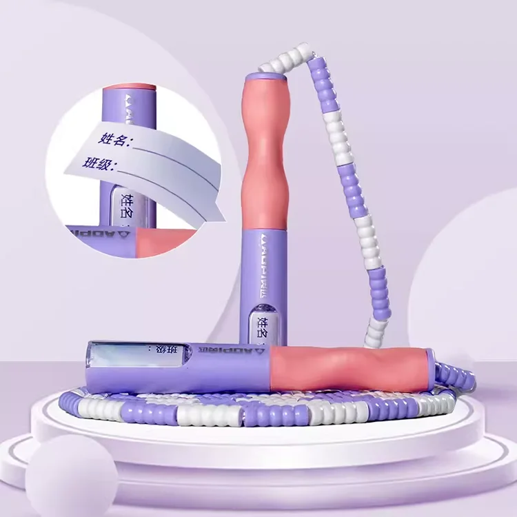 TPE PVC materials lightweight bamboo jump rope fancy bamboo joint skip entertainment rope jump rope