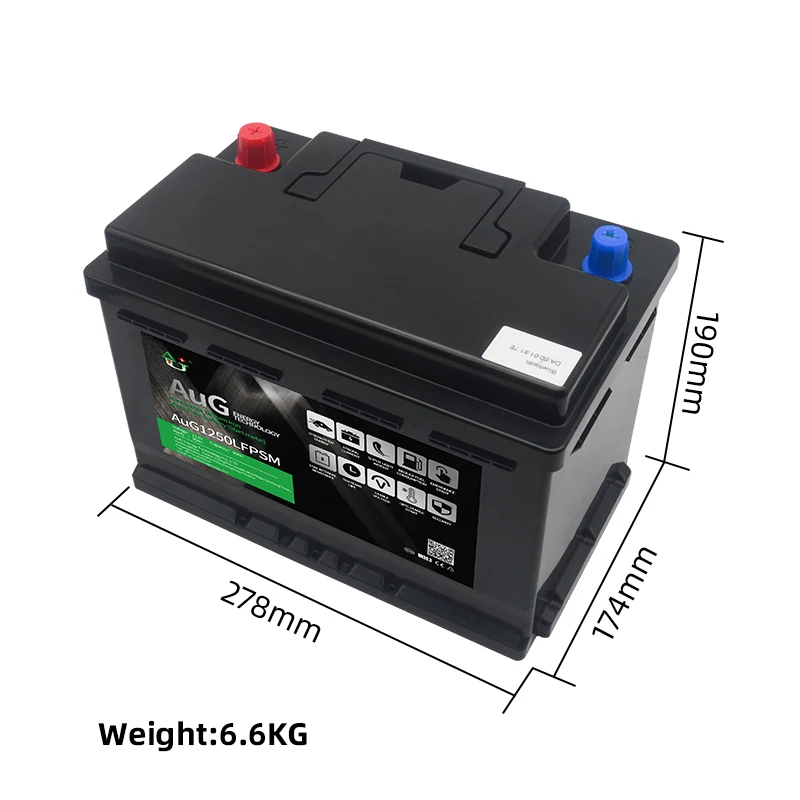 Double protection bluetooth technology LFP lithium  car starting cranking  battery 12.8V 50Ah   one key start for emergency