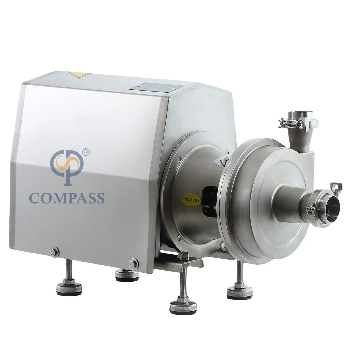 3t/30m 3HP 2.2kw Sanitation Stainless Steel AISI304 Chemical Industry Ethylene Vacuum Pump with Explosion-Proof