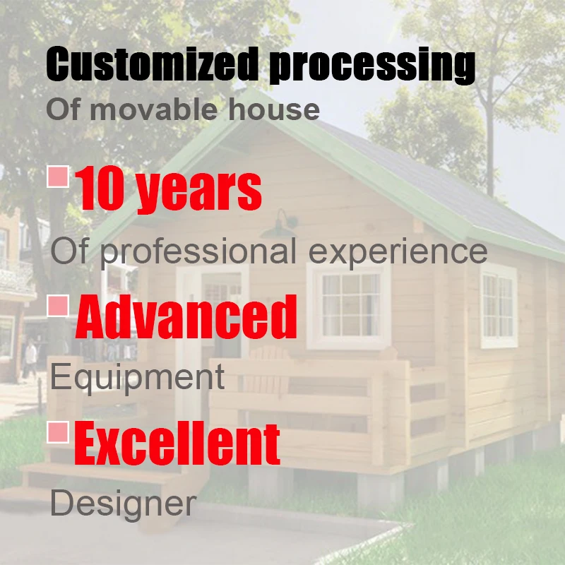 Quick Installation Modern High Quality Style Mobile Prefab Wooden House For Resort Homestay Portable House
