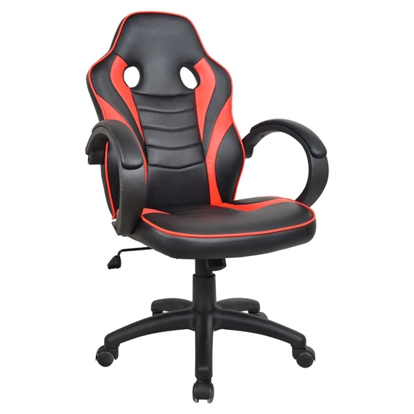 
Custom adjustable height swivel pc PVC leather gamer china gaming chair 