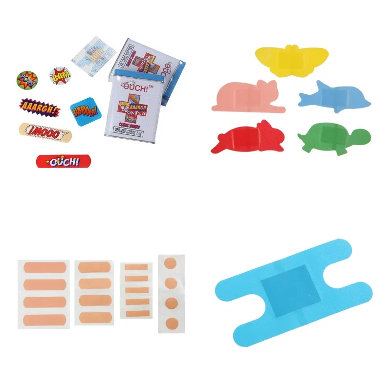 Manufacturer Wholesale Wound Band-aid Breathable Band Aids Waterproof Kids Medical Band Aid For Children