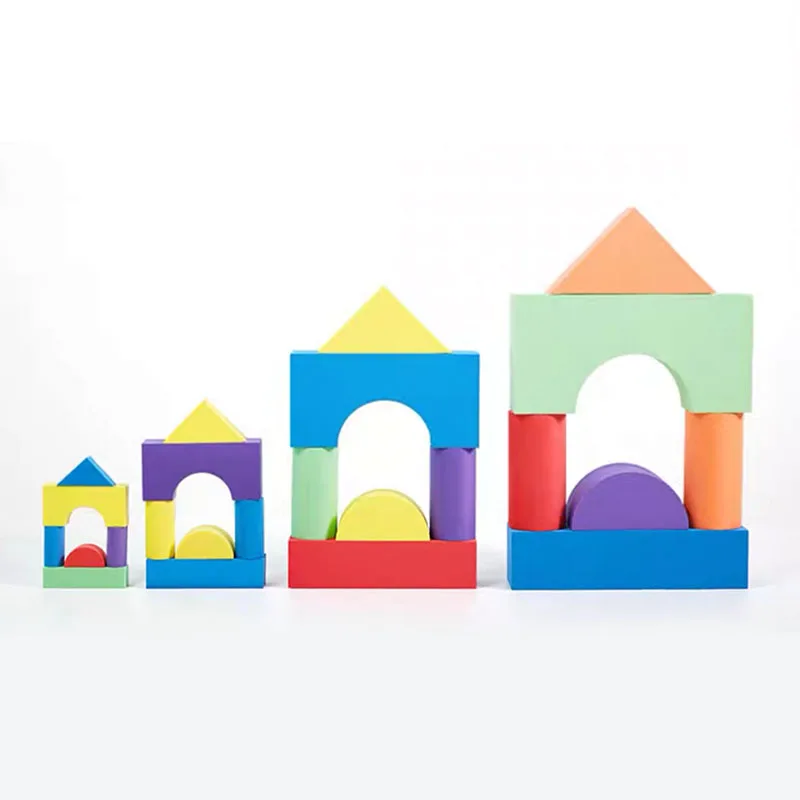 Hot Selling Best EVA Foam Baby Building Blocks Preschool Construction Toys Kids Indoor Play Equipment