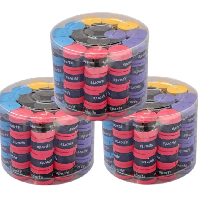 New Racket Grip Anti Slip Perforated Super Absorbent Tennis Overgrip Badminton Overgrip Pickleball Overgrip