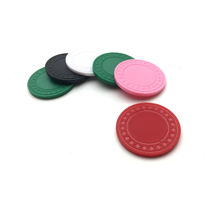 Custom Printed Card Board Game Counters Plastic/Acrylic Poker Chip Token Jetton With Logo