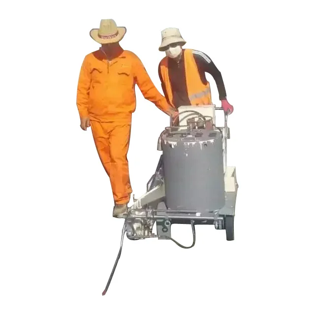 Best Asphalt Road Pavement Parking Lot Thermoplastic Paint Line Striping Machine For Sale