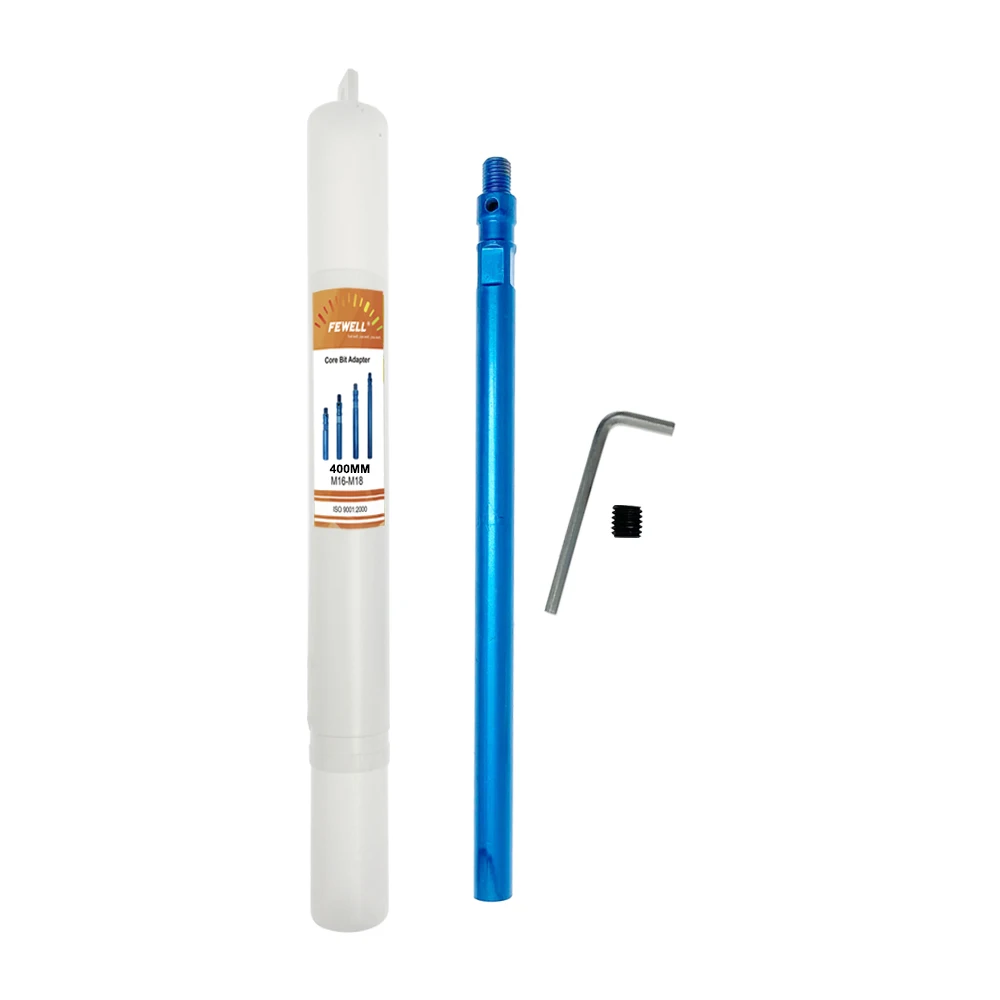 400mm M16-M18  fast and easy Connection Exchange Core Drill Bit  Adapter for Diamond Core Drill Bit