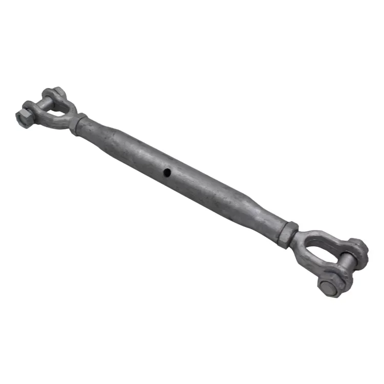 Galvanized DIN 1478 closed body jaw jaw Turnbuckle
