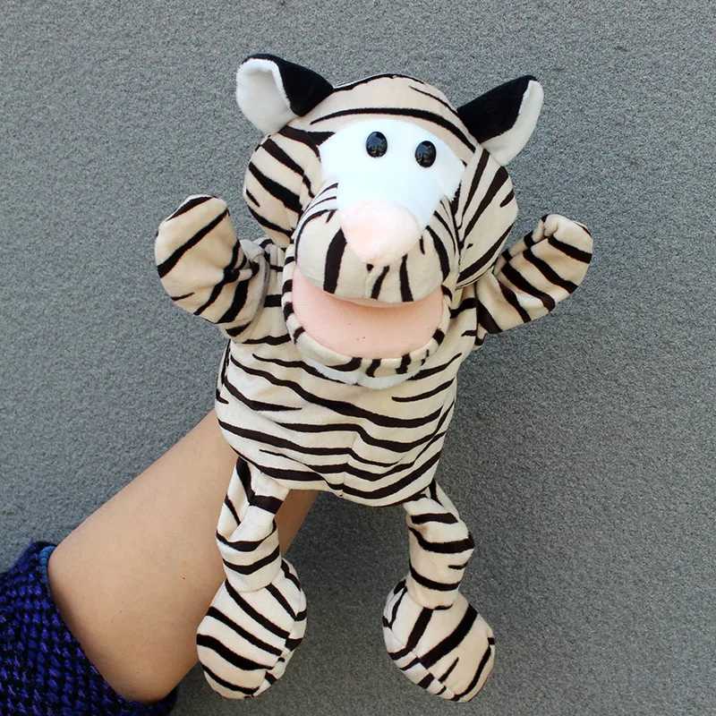 High quality hand puppet plush animal toys storytelling props parent-child interaction tools
