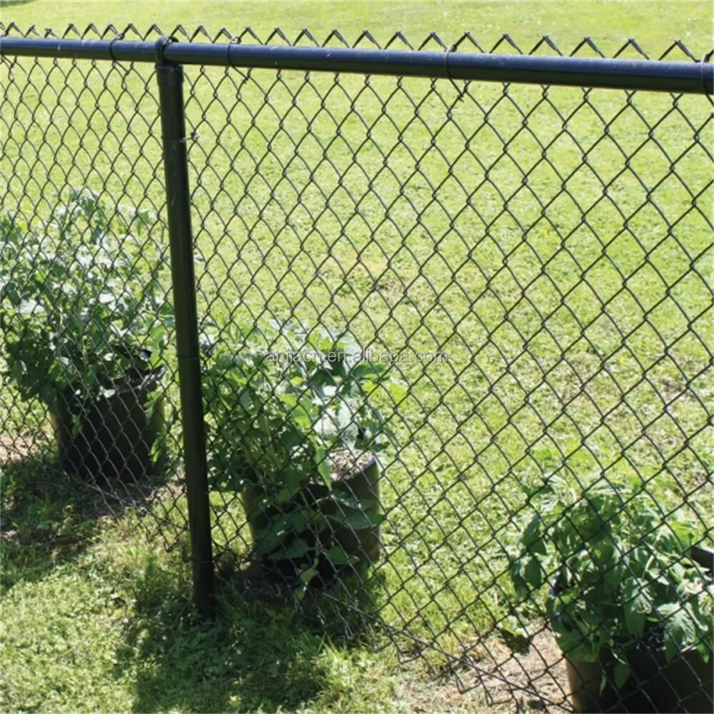 Factory Cheap Price Electric Iron Wire Mesh 50x50mm Chain Link Fence Diamond Fecning Netting