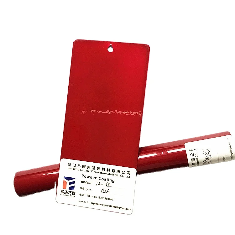 ral 3020 red grey color Europe standard TGIC free metal coating