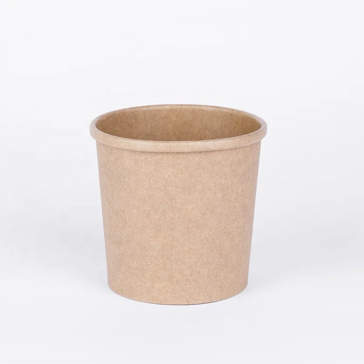 
Wholesale Paper Cup Manufacturer In China Kraft Paper Soup Cup 