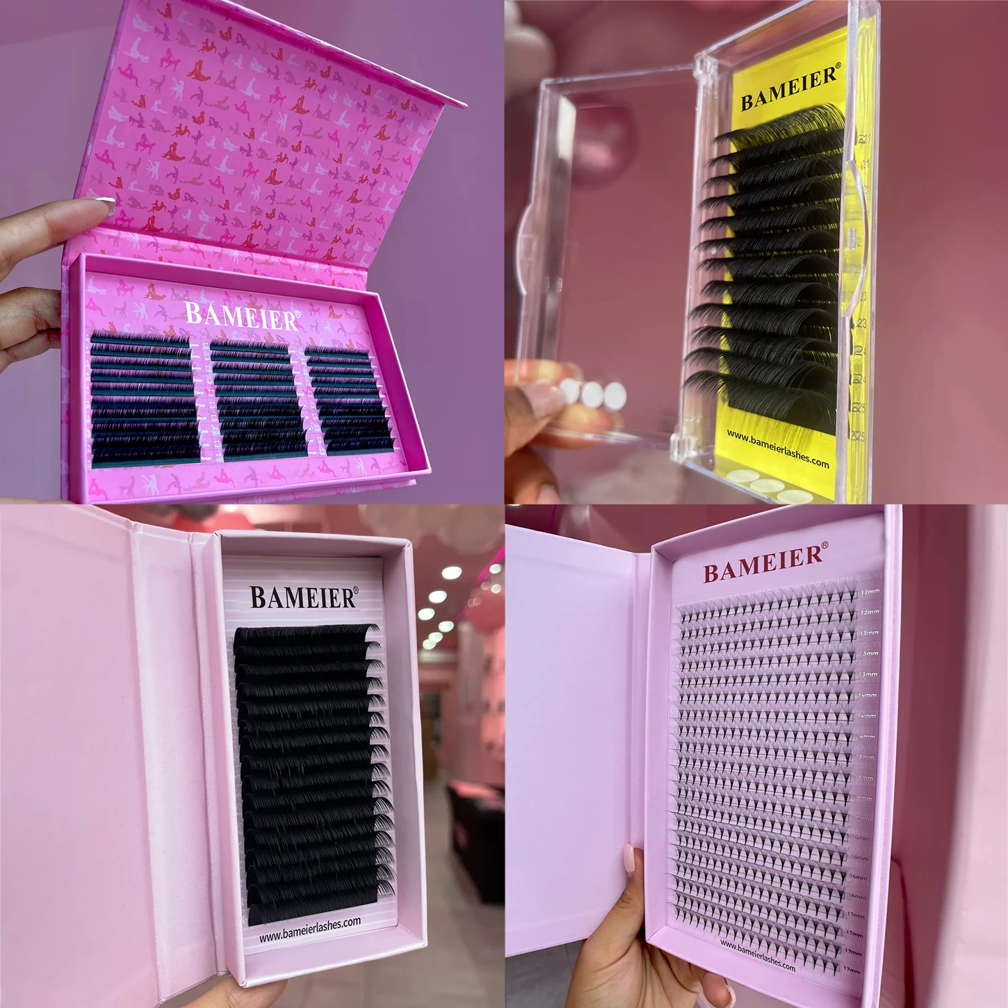 Free Samples Volume Lashes Russian Easy Fan Blooming Lashes Eyelash Extension Eyelashes