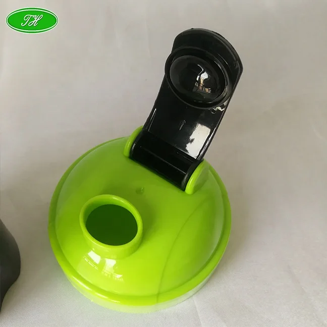 Custom Logo Protein Shaker Bottle BPA Free Loop Top Gym Bottle Blender Protein Shaker Cup