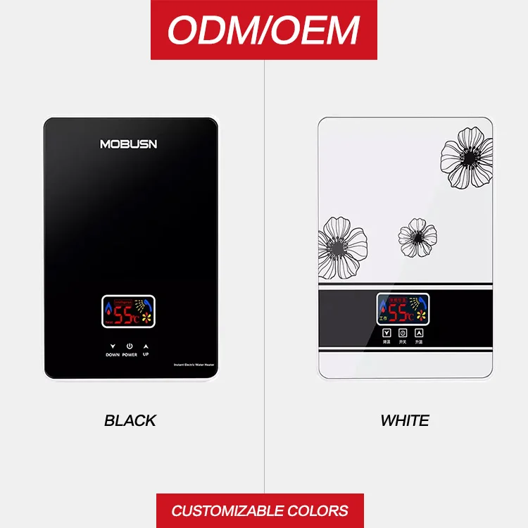 6KW High-end Home Instant Heater Shower Tankless Electric Water Heater