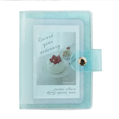 Photo decor Transparent Mini Sequin Mini album mini photo album