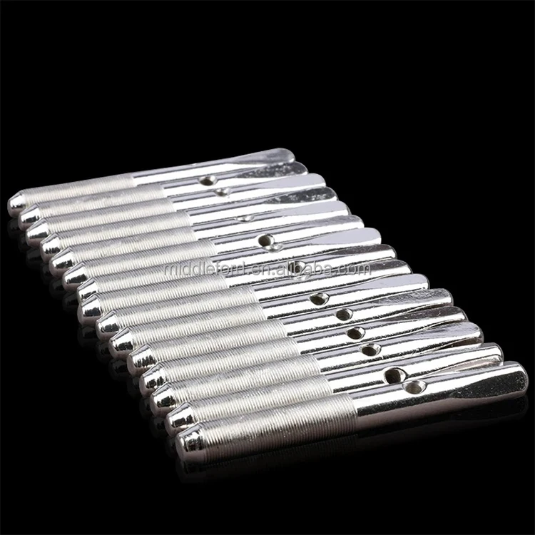 High quality stainless steel chrome plated piano tuning pins 7.1*60 mm for acoustic piano repair 220 pieces per set
