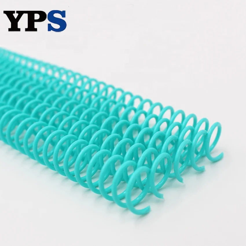 PET 6MM Plastic Spiral Coil Binding Ring Material for Book Binding