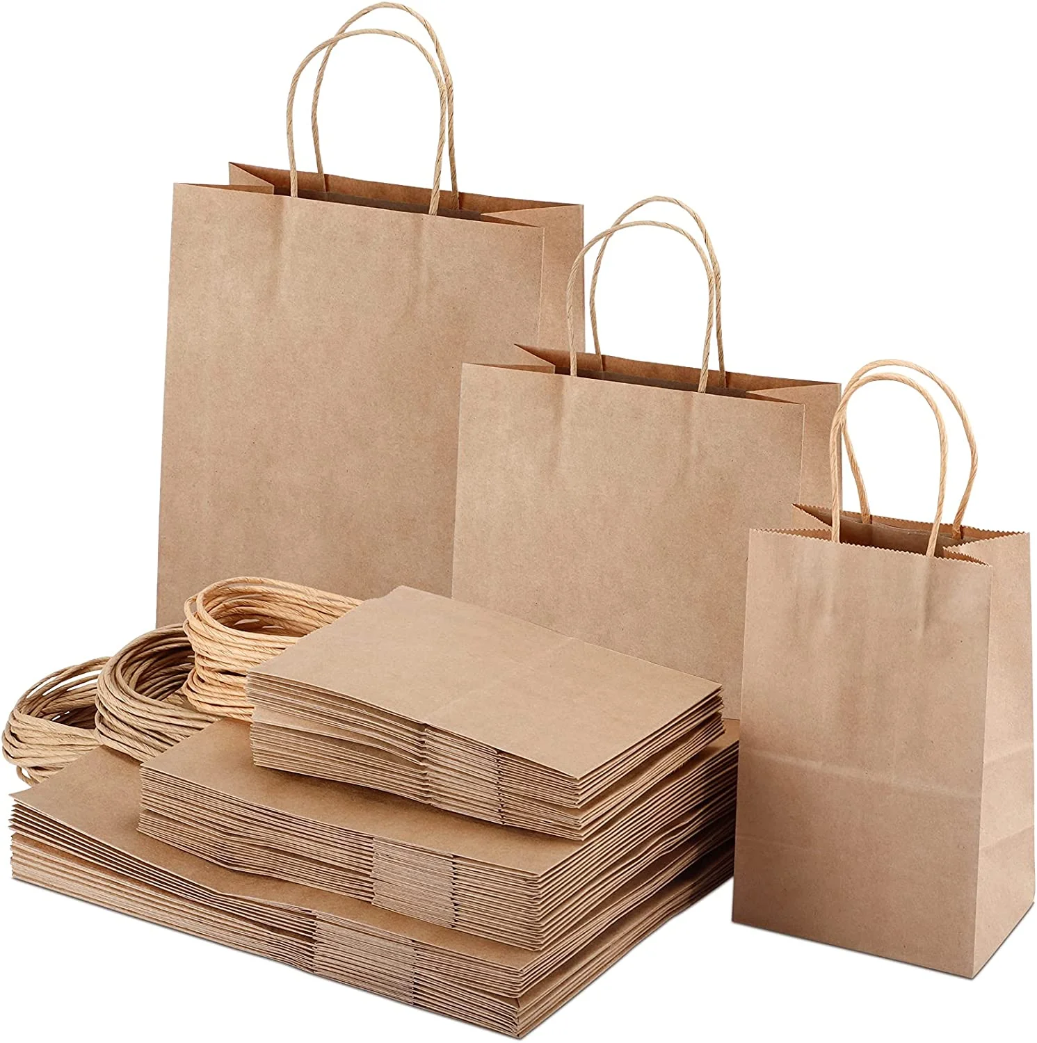In Stock Tea Take Out Supermarket Seeds Vegetables Stand Up Pouch Kraft With Window Rose Floral Paper Bags