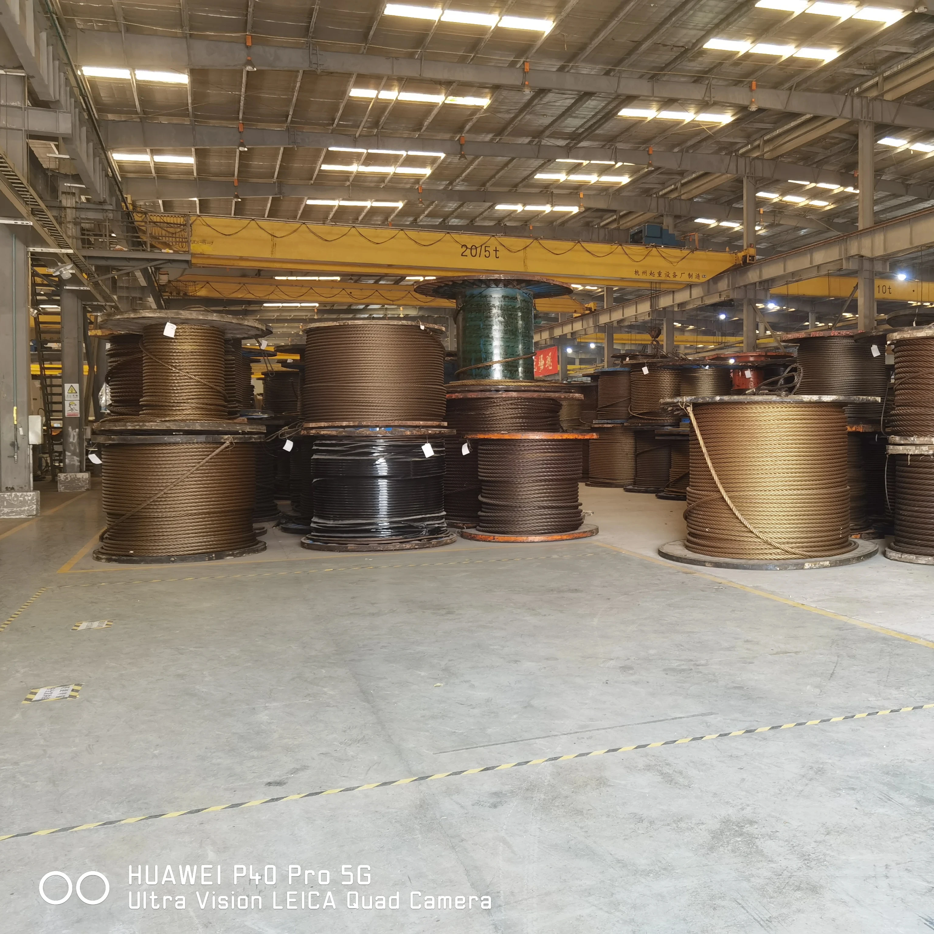 TRODAT line contact wire rope for ship handling, hoisting, 6*19