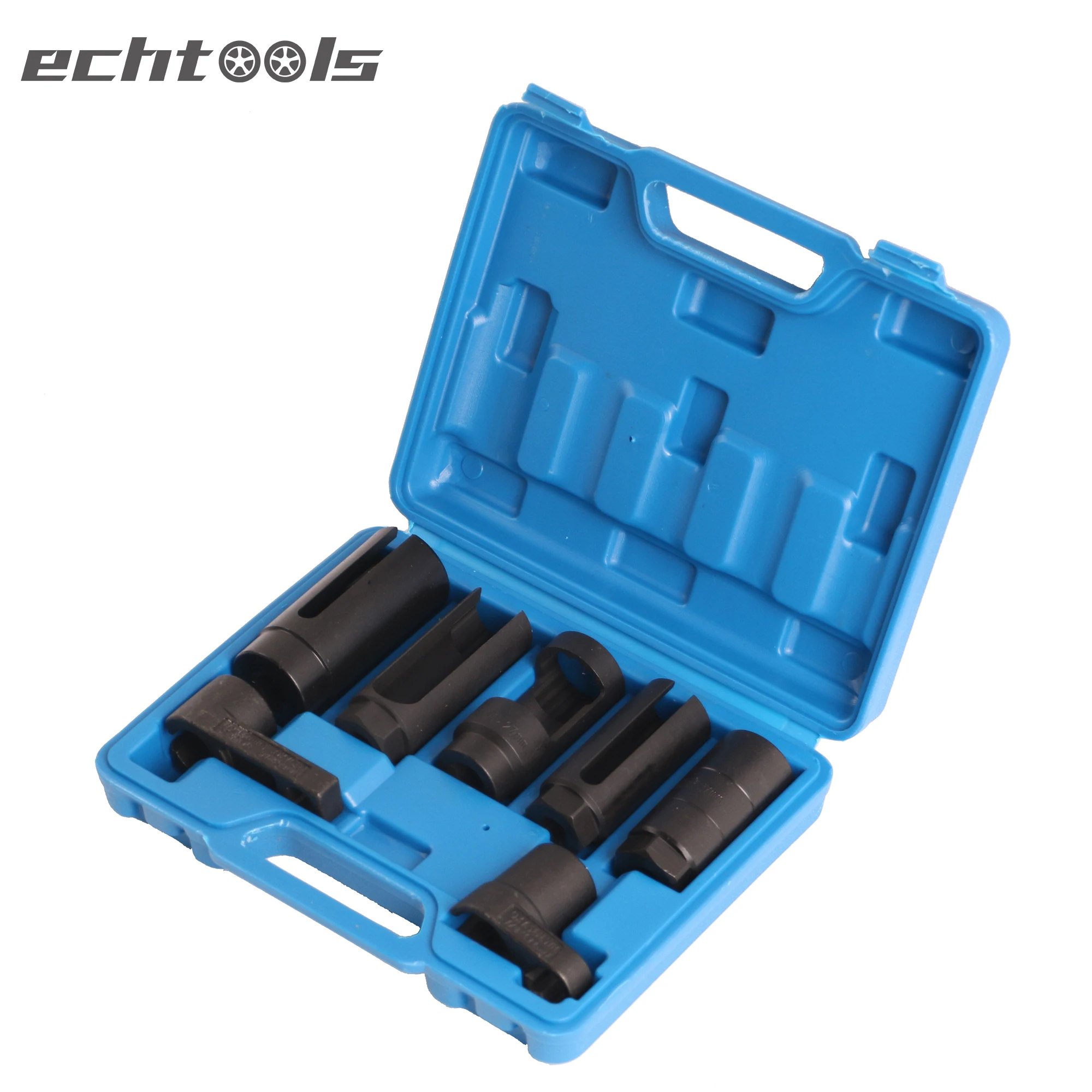 Oxygen Sensor Socket Set 7pcs Automotive Sending Unit Master Sensor Socket Set