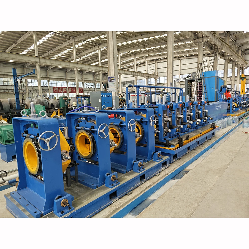 Full Automatic Low Mild Steel Pipe Making Machine Made in China