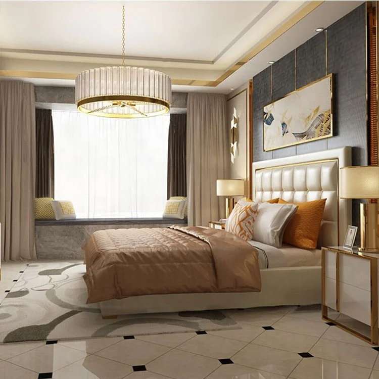 
Modern Simple High Quality Soft Storage Gas Lift Bed Furniture For The Living Room Apartment 