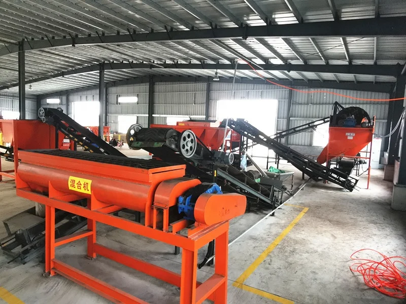soybean residue organic fertilizer production plant for sale