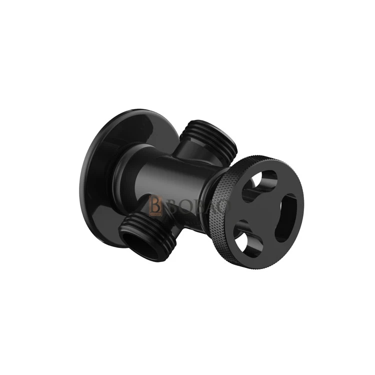 New Indudrial Brass Bibcock Washing Machine Tap Water Torneira 1/2 Black  Bib Cock