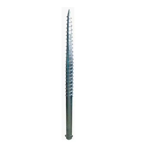 Ground Anchors Earth Screw Piles Available Installation Screw Piles For Solar Panel Foundations