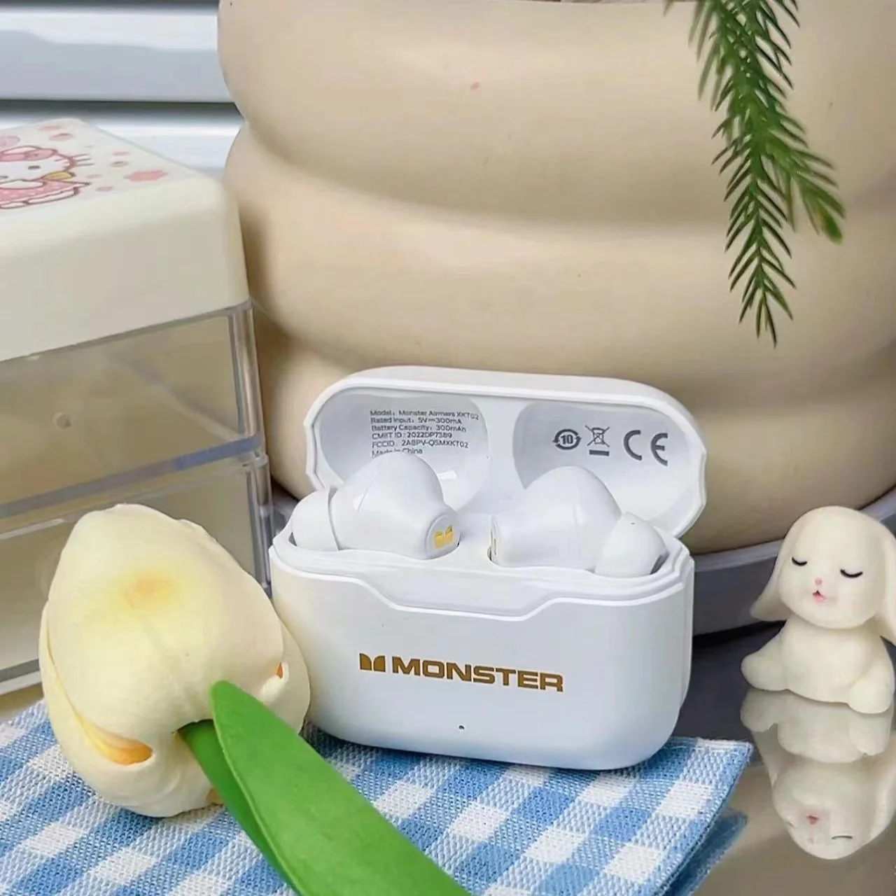 Bluetooth Наушники Monster Airmars XKT02 беспроводные игровые для ПК для телефона и спорта